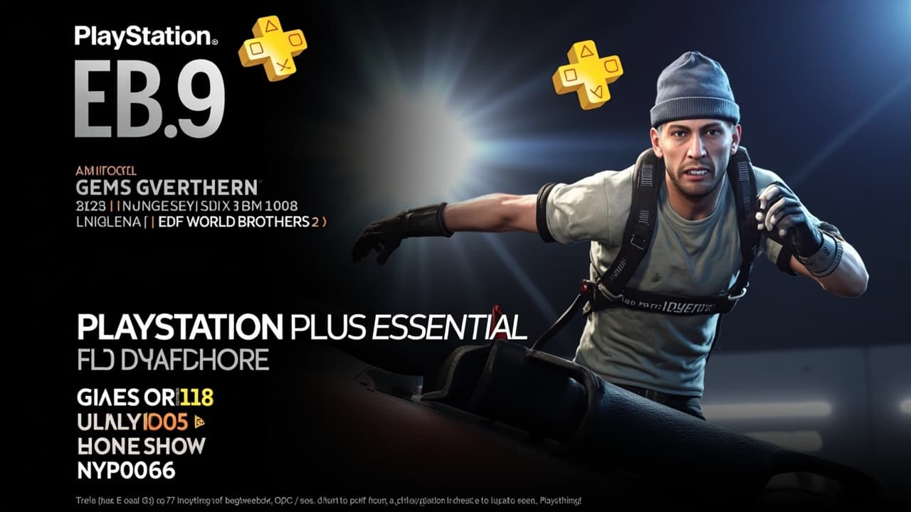PlayStation Plus Essential Ekim 2026 Ücretsiz Oyunları: F1 25, Hunt: Showdown 1896 ve EDF World Brothers 2